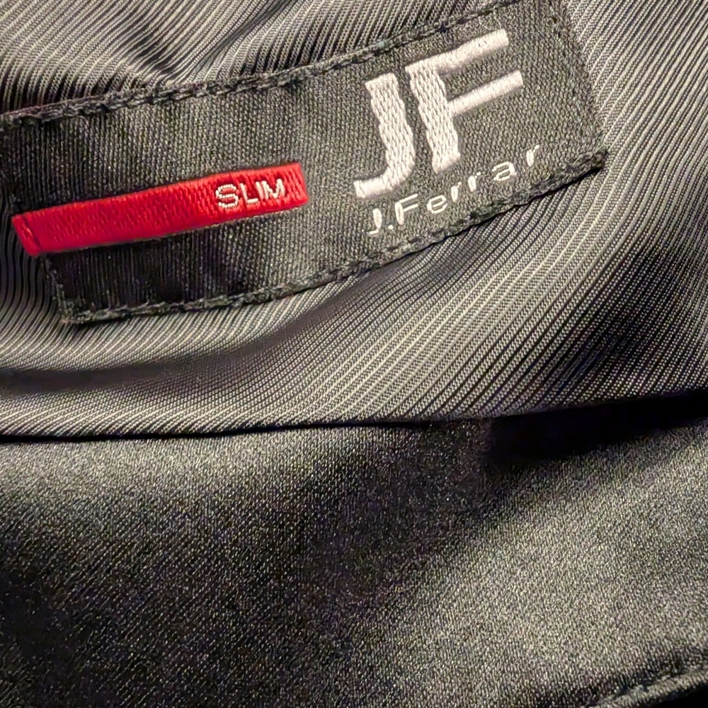 JF J.Ferrar Classic Blue Tuxedo with Black Vest - Picture 8 of 13